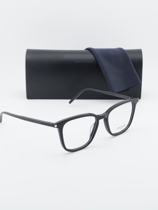 Saint Laurent SL479 001 Square Eyeglasses – Black 52mm main image 6